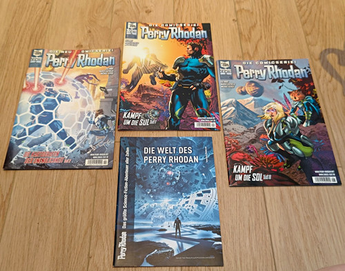 Perry rhodan comic lot - x,