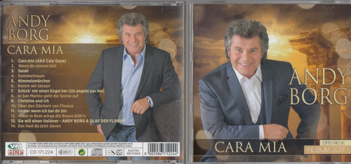 Andy borg cara mia - cd,