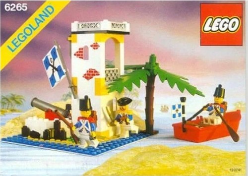 Lego 6265 saber island insel - lego,