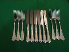 WMF Modell 2100 Chippendale Vorspeisenbesteck 6 Personen 12 Teile Echtsilber 800