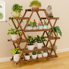 Blumentreppe Holz XXL