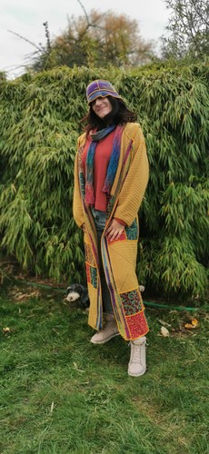 Lange strickjacke für frauen - strickjacke,