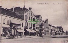 164267 AK Pila Schneidemühl 1918 Neuer Markt SÄCHSISCHES ENGROS-LAGER Cigarren A