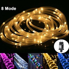 10M-30M LED-Lichtschlauch Lichterschlauch IP65 Garten Außen Innen Party Hochzeit