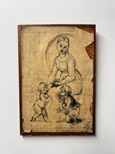 Antike Freizeitskizze der