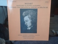 Mozart Konzert Für Flöte Und Harfe Sinfonie Für Violine Und Bratsche