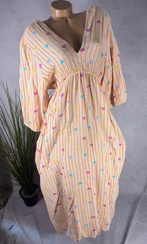 Sommer maxi kleid tunika - ,