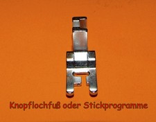 Veritas- Textima, Knopflochfuß o. Stickprogramme für alle Modelle DDR Produktion