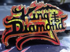 King Diamond Pin Badge Label