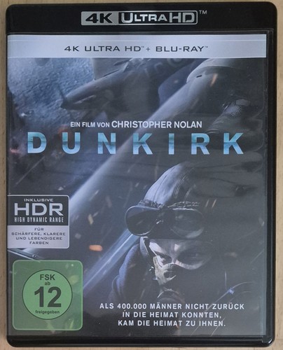 Dunkirk ultra blu ray - dunkirk, blu-ray
