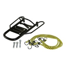 Gepäckträger Set mit Schrauben und Spanngummis für China Baumarkt Roller Rex