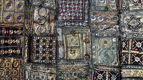 Wandbehang wandteppich indien - wandbehang,