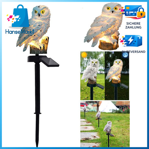 Solar rasen lampe eule - rasen,