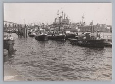 Hamburg 1955 - Kriegsschiff