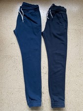 2 x TOP Jungen?‍♂️Sweathose Jogginghose Freizeithose dunkelblau , C&A, Gr. 164