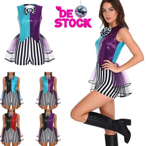 Damen clown kostüm - damen,