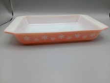 Vintage Pyrex rosa Gaiety