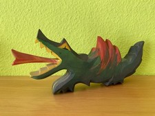 Drache aus Holz - Marke "