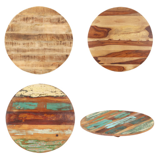 Tischplatte rund holzplatte - tischplatte,