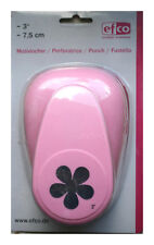 Motiv-Stanzer Retro Blume Blüte, Jumbo 3XL 3" Motivlocher Efco Punch 5286