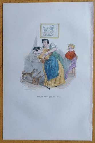 Grandville karikatur koloriert - grandville,
