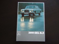 Mercedes brochure · 300SEL
