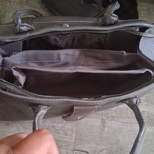 Fossil pebbled brown - brown, satchel