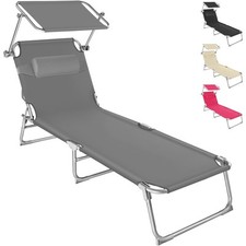 Sonnenliege mit Dach klappbar