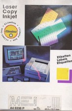 1180 selbstklebende Etiketten 56+ Bögen DIN A4 Versandetiketten 63,5 x 33, mm E5