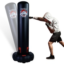 B-WAREN Boxsack Freistehender Aufblasbare Standboxsack Boxing Trainer