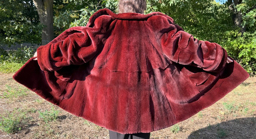 Geschorene pelzjacke pelz - geschorene,