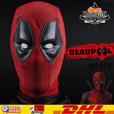 Deadpool Maske Halloween Lustig Cosplay Party Superhelden Requisiten Atemhelm