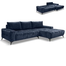 Ecksofa - deepblue -