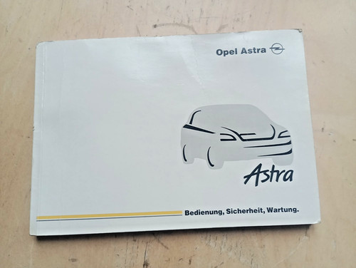 Opel astra betriebsanleitung - astra,