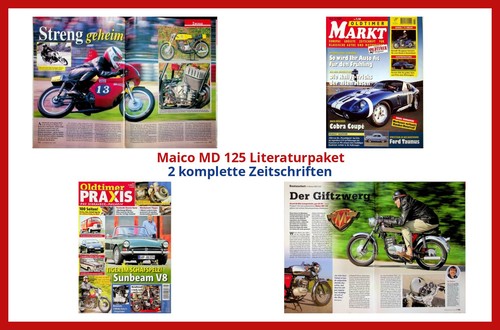 Maico 125 literaturpaket - maico,