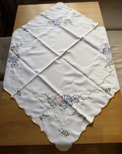 Oster tischdecke gestickt - oster,