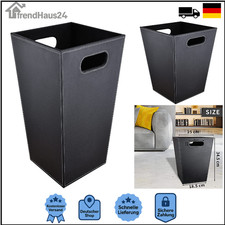 Leder Papierkorb 25cm 15L
