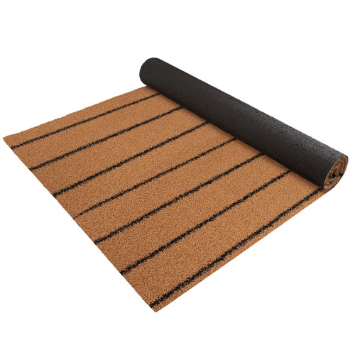Kunstrasen braun teak pro - kunstrasen,