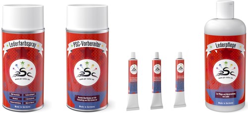 Set 150 lederfarbe - :, für
