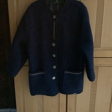 GIESSWEIN,40, Janker, Blau , Wie Neu ! Ausgemessen !