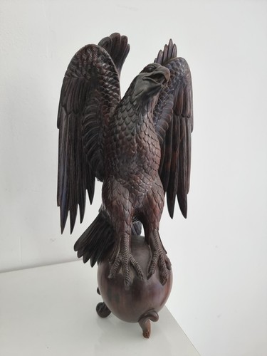 Antike tieradlerskulptur aus - antike,
