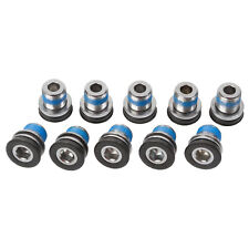 ISIS M15 Achsschraube paarweise silber-schwarz für Bosch und Brose E-Bike