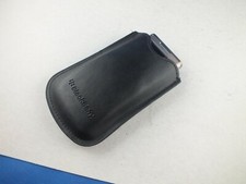 Handy Tasche Hülle f Nokia 6500 Kunst Leder Schwarz Telefontasche BlackBerry NEU