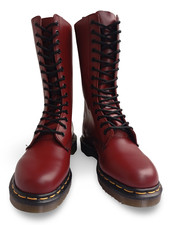 Dr. Martens 14-Loch Stiefel RARE Cherry Red CR-SM1914Z