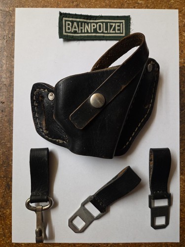 Pistolen holster polizei - holster, leder