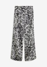 Neu Satin-Hose Gr. 34 Schwarz