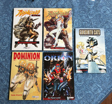 Manga Konvolut: Appleseed, Orion, Dominion, Gunsmith Cats