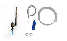 Automatik-Wasserhahn + Tauchpumpe 12 V für Camping Spüle Wohnwagen Novo Chrom 