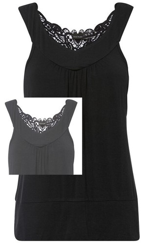 Damen long top - damen, mit