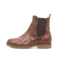 Timberland Damen A2GSP Stiefel Braun Leder Knöchelhoch Chelsea Boots EU 41